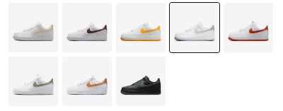 Cores Nike Air Force 1 LV8
